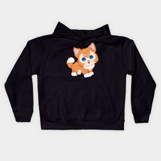 The little orange cat for Men Women Kids Boys Girls love orange cat Kids Hoodie